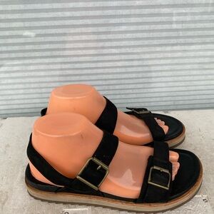 Merrell  Juno Buckle Women’s Black Ankle Strap Sandals Size 40/9US